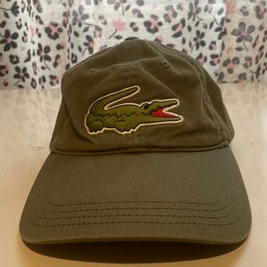 Lacoste fitted hat with adjustable strap never really been worn
